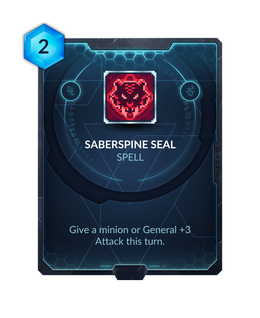 Saberspine Seal