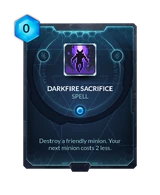 Darkfire Sacrifice