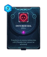 Onyx Bear Seal