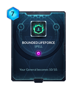 Bounded Lifeforce