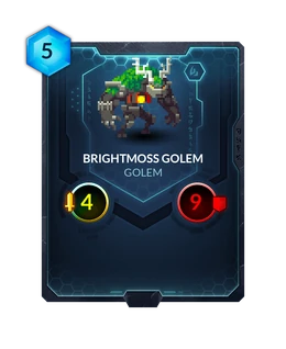 Brightmoss Golem