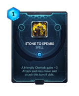 Stone to Spears