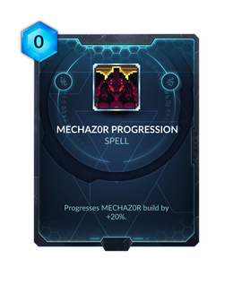 MECHAZ0R Progression