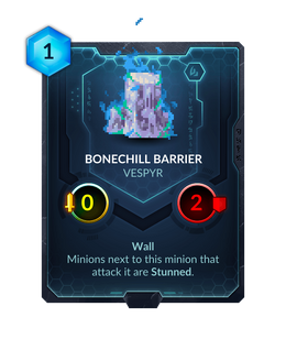 Bonechill Barrier