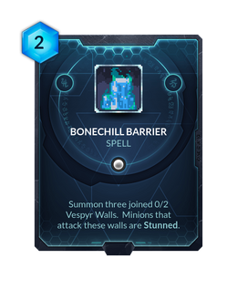 Bonechill Barrier (Vanar Spell)