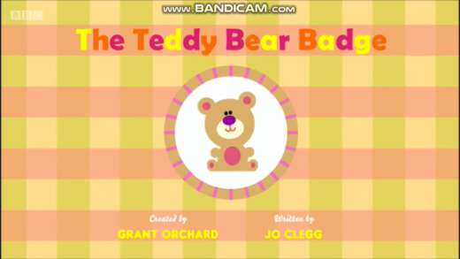 hey duggee teddy bear