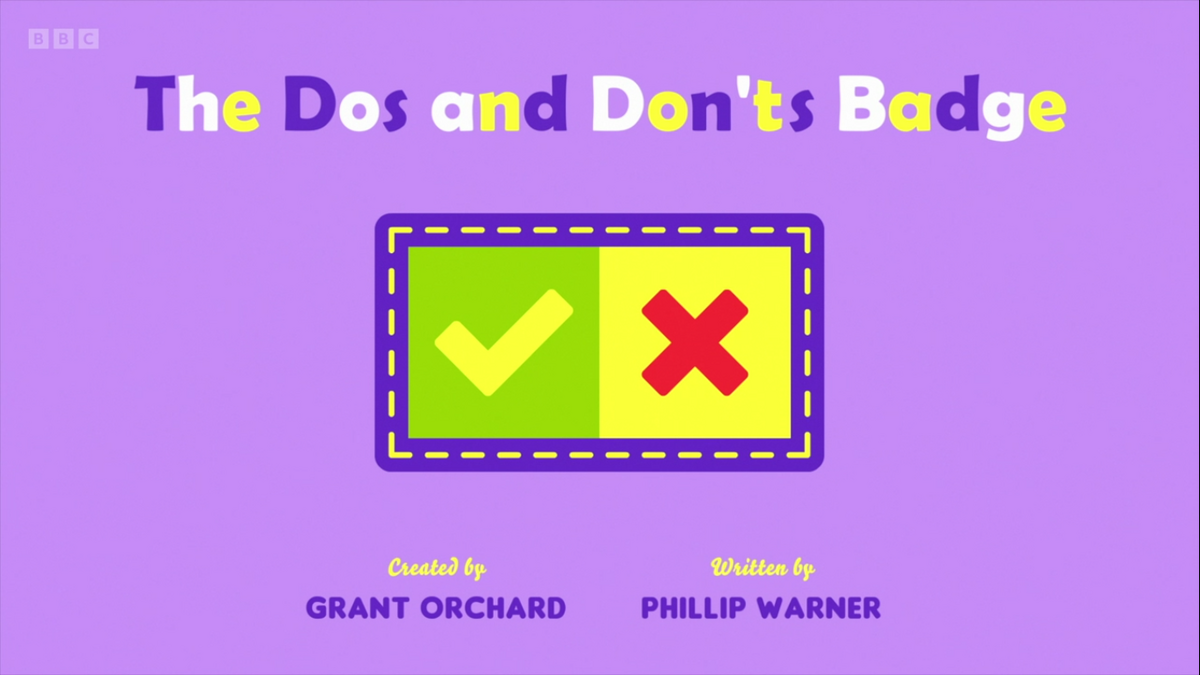 The Dos and Don'ts Badge Hey Duggee Wiki Fandom