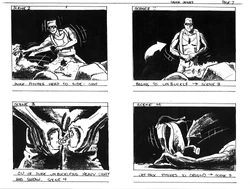 3D Realms.[48] Storyboard for the cutscene after defeating the Overlord