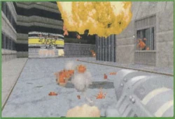 95-20EarlyNov-50.jpg (151 KB) Hollywood Holocaust. There is a Jetpack on the ledge ahead, which has been replaced with Shotgun ammo in a November 19 screenshot.