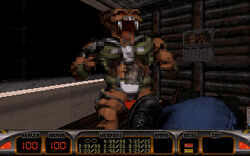 95-21Nov19-18.jpg (87 KB) 3D Realms, November 19, 1995. Red Light District, inside the windowed room with the Blue Access Card