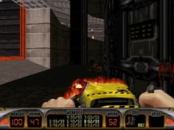 95-22LateNov-32.png (354 KB) Launch Facility, showing the weapon firing like a hitscan weapon