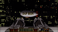 "Duf Beer" blimp