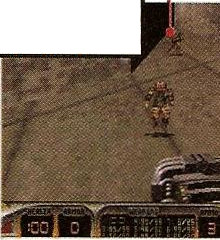 Scrapped second-floor arcade on Hollywood Holocaust, later replaced with the room where Pig Cops blast through the wall