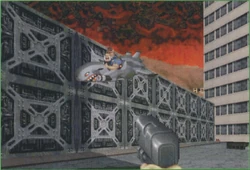 95-20EarlyNov-68.jpg (652 KB) Red Light District, showing the downward ramp into the garages that were replaced by the elevator at the start of the map