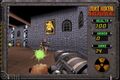 An Assault Trooper wielding a Shrink Ray in Duke Nukem Mobile 3D.