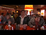 Harry and Lloyd having lunch with Joe