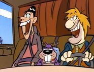 Lloyd and Harry as they appear in the animated show.