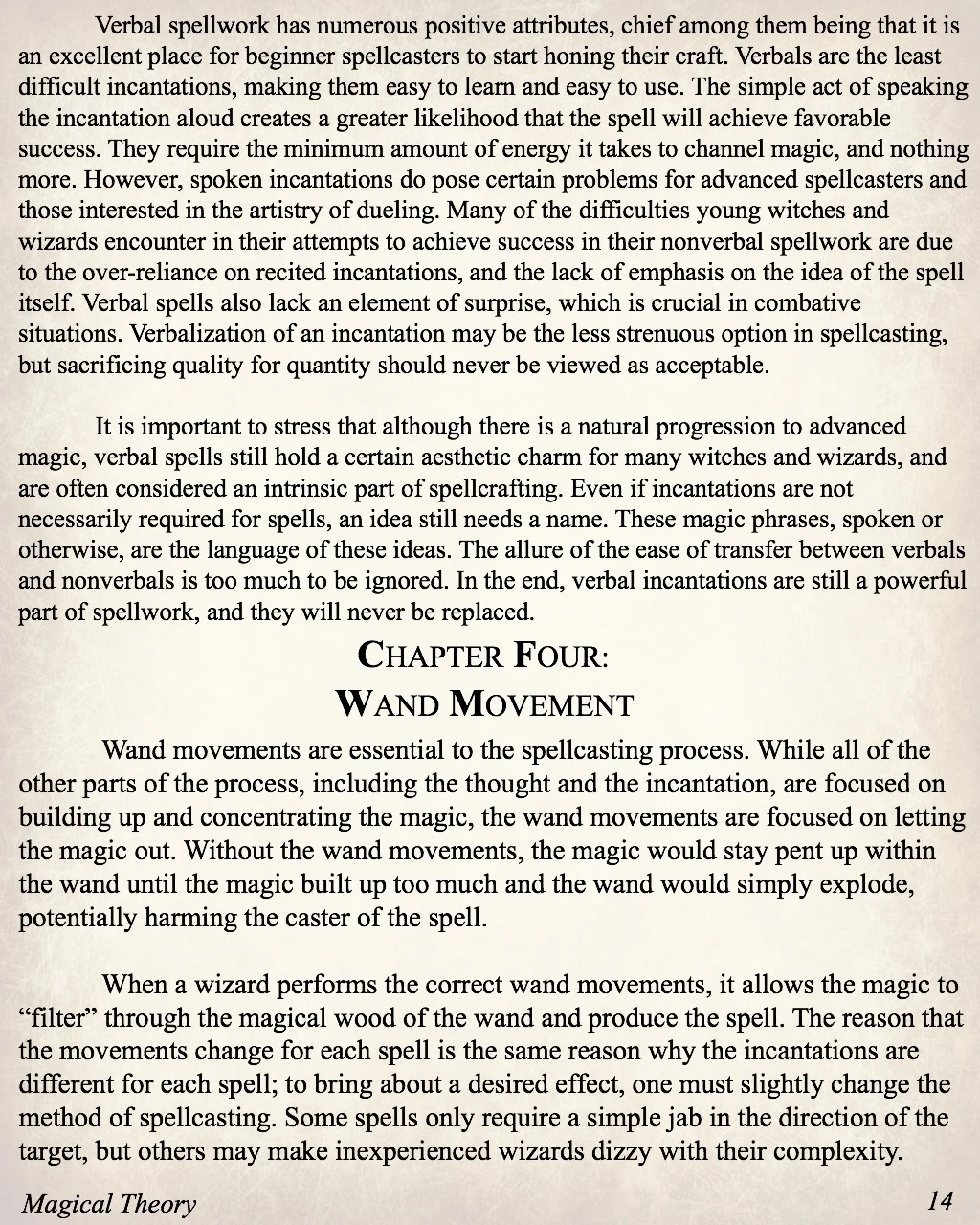 Magical Theory/Page Fourteen | Dumbledore's Army Role-Play Wiki | Fandom
