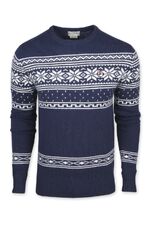 004, Navy Blue Vintage Jumper