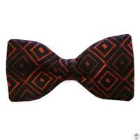 007, Orange and Purple Bow Tie