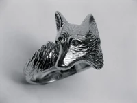 Family Ring. He always wears it, as he does have pride for his family name.