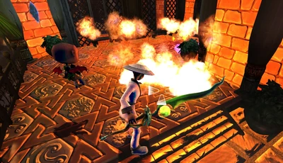 Ranged Fireball Attack Animation