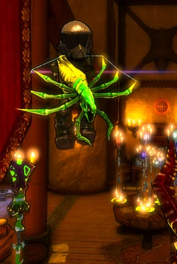 A Ranger as he hovers around his Tavern.