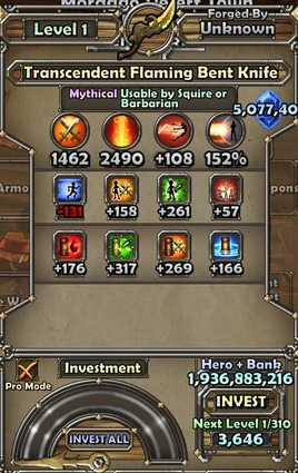 Bentknifestats