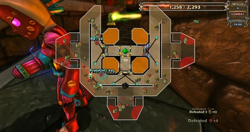 Series EV defenses on map