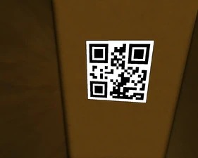 QR Code in secret storage