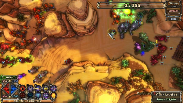 Overlord mode provides players with an overhead view of the battlefield for quick selection and management of summoned minions.