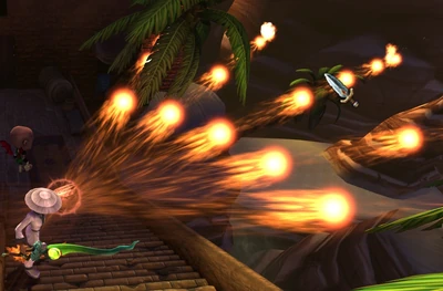 Ranged Fireball Attack Animation