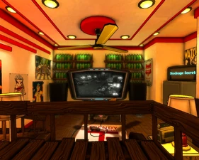 Entrance of the secret room