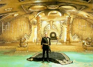 Shaddam in his throne room - 1984 film