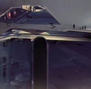 Guild shuttle - Navigators of Dune Cover-art