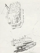 House Atreides vehicle -Jodorowsky's Dune concept art