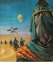 Dune 1968 book cover front artwork (by Bruce Pennington).png