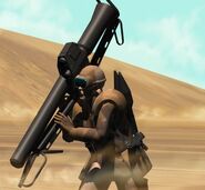 Atreides trooper with kindjal-launcher - Emperor:battle for dune pc game