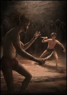 Paulvjamiscentipedepress.jpg (187 KB) Duel between Paul Atreides and Jamis