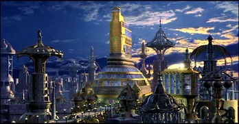 El palacio imperial en Kaitain, de Dune de Frank Herbert (2000)