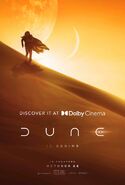 Dune 2021 Dolby Cinema Poster