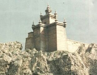 Castle Caladan as depicted in the 1984 Dune Movie