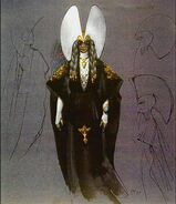 Mohiam costume concept for the 2000 Dune TV miniseries
