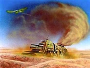Eye of the Storm - Spice Harvester - Spice Mining Factory.jpg (17 KB) Spice Harvester: Spice Mining Factory - Dune: Eye of the Storm card artwork by Randy Asplund-Faith
