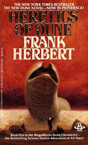 Heretics of Dune Cover Art