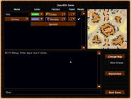 NewUI.png (94 KB) der netzwerkfähige Mehrspieler-Bereich, u.a. mit selbsterstellten Landschaften