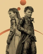 Childrenofdunefoliosociety.jpg (175 KB) The twins as children — Art by Hilary Clarcq