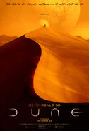 Dune 2021 Real 3D Poster