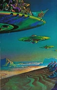 Landing Spaceships - Dune Messiah Book Cover