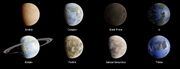 Main Planets of dune